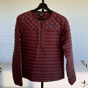 Patagonia Women's Small Puffer Jacket - Burgundy